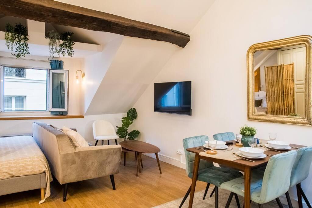 Spacious Studio In Paris Hyper Center - Smart Tv & Wifi - 4P 外观 照片